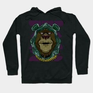 Fashion Bear street art Hoodie